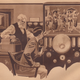 The futuristic TV set of 1922 as imagined in the magazine Science and Invention, drawn by sci-fi illustrator Frank R. Paul (Novak Archive)